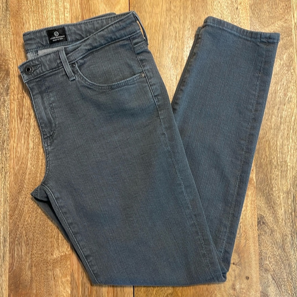 AG Adriano Goldschmied the Stevie Ankle in Gray